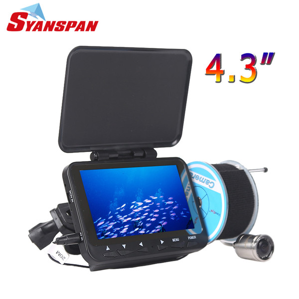 Syanspan Original 15/30M Infrared Fish Finder Camera Underwater 1000TVL Ice Fishing Camera Video 4.3