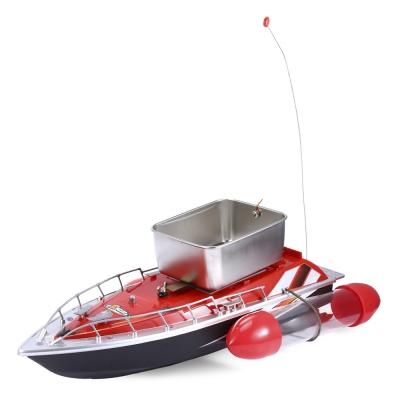 3 Colors Mini RC Fishing Electric Wireless Mini RC Fish Finder Bait Boat Fast RC Fishing Adventure Lure Bait Boat 300m for Finding Fish TB