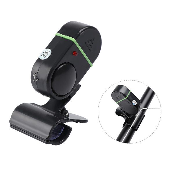 3Style High Sensitive Bite Alarms Fishing Rod Clip Line Buffer Alert Electronic LED Light Fish Bite Sound Indicator Bell Clip