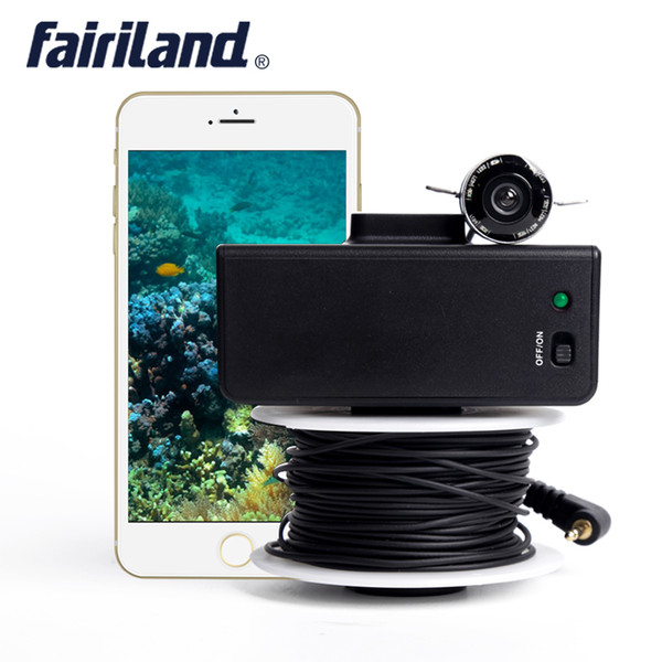 X5 35m Wifi connection fish finder fishing detector fish locator underwater camera 20m cable video recording build-in rechargeable battery