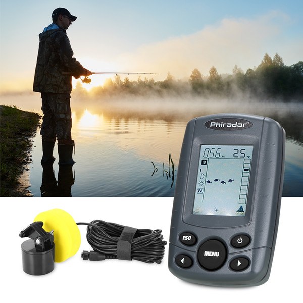 Phiradar FF108A Fish Finder Wired Portable Fishing Equipment Outdoor Tool