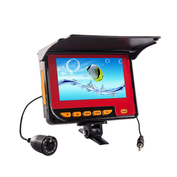 20M Professional Fish Finder Underwater Fishing Video Camera Monitor 150 Degree Angle 4.3 Inch LCD Monitor With 20M Cable New