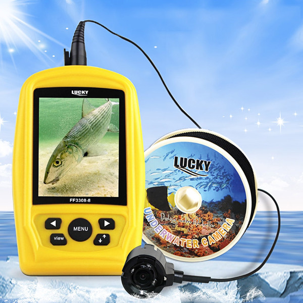 LUCKY Underwater Video Camera Fish Finder Infrared Night Vision 120 Degree Angle Fish Finder Underwater Video Camera Fish Finder