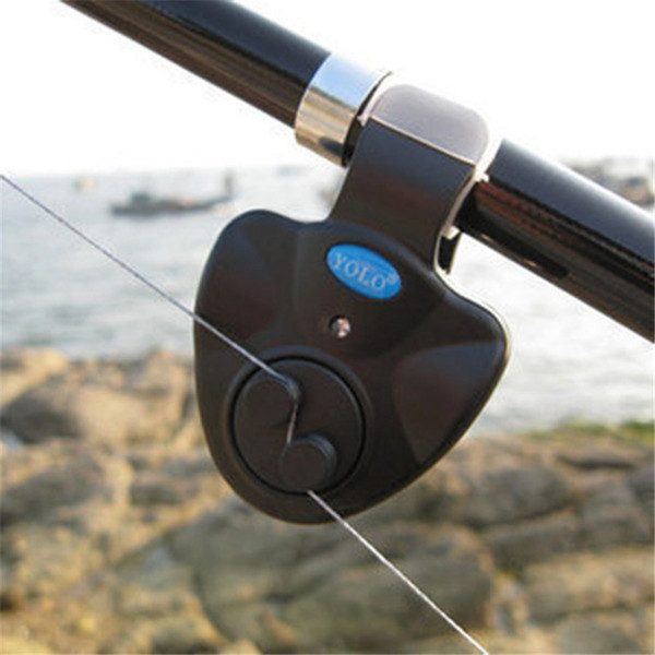 New LED Light Fishing Alarms Fishing Line Gear Alert Indicator Buffer Portable Carp Bite Alarm Fishing Rod Alarm Supplies