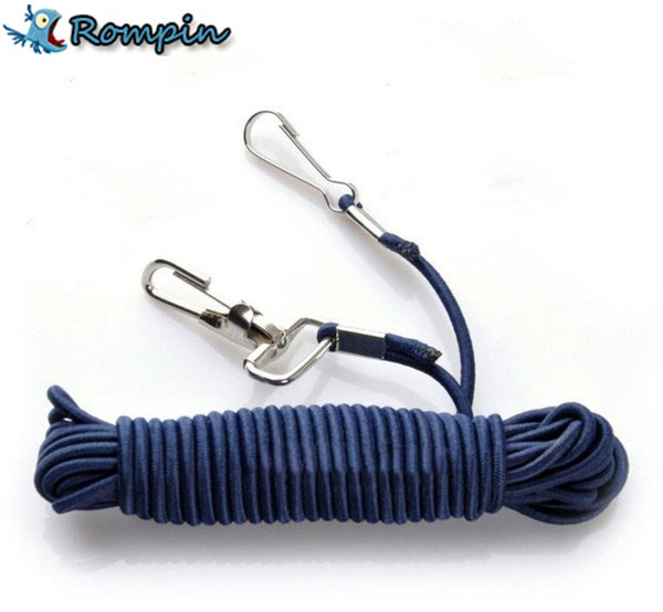 5m fishing miss rope Fish Missed Rope Fish Pole Rod Protector Elastic Line Fishing Tackle Tool Prevent Rod Drop Lose