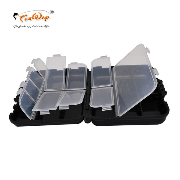 Plastic Carp Fishing Tackle Fishing Box Lures Bait Storage Case 26 Compartment Silicone Shrimp Fishing Pesca Tackle Boxes