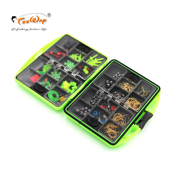 New Arrival Rock Fishing Accessories Box Surf Casting fishing tackle box Swivel Jig Hooks fishing tools set