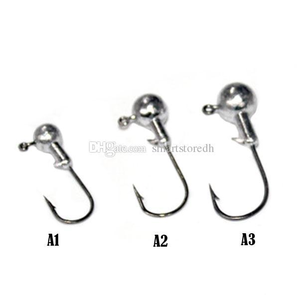 Silver Buzz Lure Jigs Lead Head Fishing Baits Fish hook Sinker F00361 SPDH