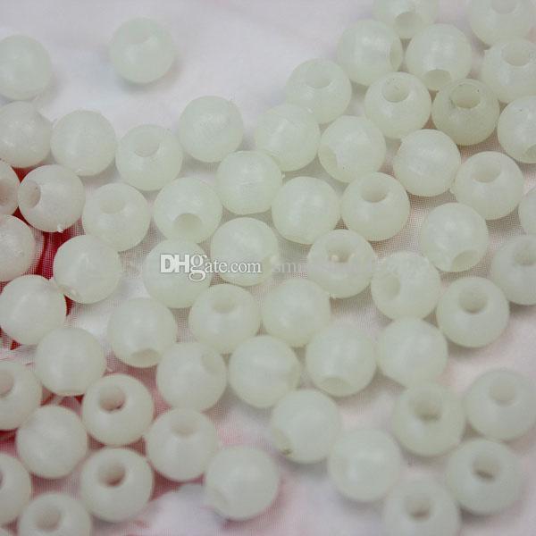 100Pcs Glow Fishing Rig White Bead Carp Lure Floating Tackle Fish Accessory F00358 SPDH