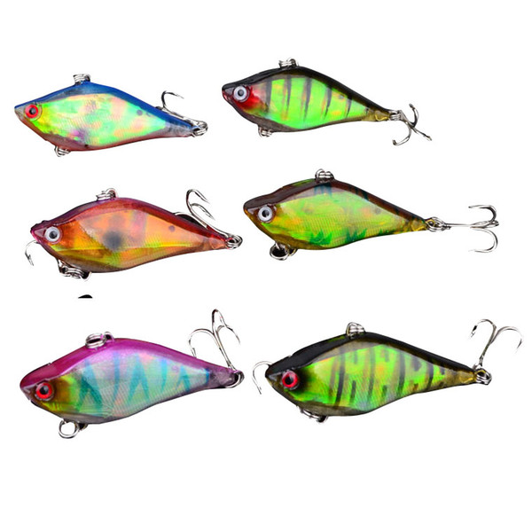 6pc VIB lures 13.1g-0.47oz/6cm-2.4