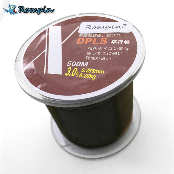 500m fishing line Nylon Fishing Line Japan Imported Raw Material Strong Monofilament Thread for Carp Fishing