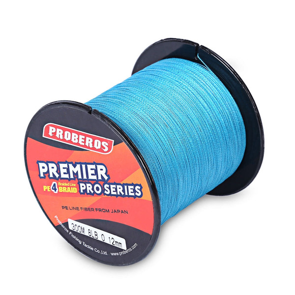 PROBEROS Fishing Line 300M Durable PE 4 Strands Braided Spool Beading String Fishing Lines Angling Accessories Fishing Lures+B