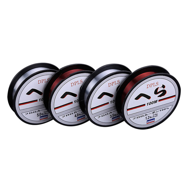 YUYU 100m Fishing Line Nylon Daiwa Line 3LB - 25LB Japanese fishing red clear Japan Material fish Carp