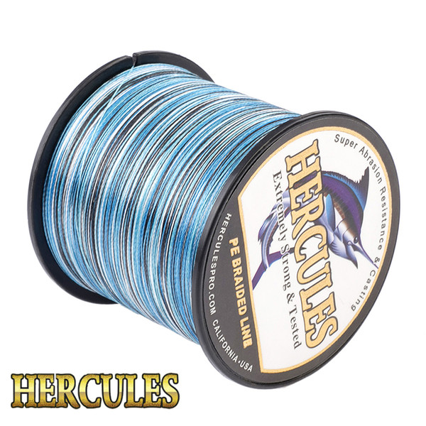 Hercules 4 Strands High Quality Braided Line 100M 300M 500M 1000M 1500M 2000M PE Fishing Line Saltwater Weave Fishing Cord Pesca