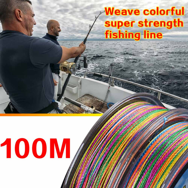 (317X) Super 4 Strands Extreme PE Weave Saltwater Braided Fishing Line 100m New