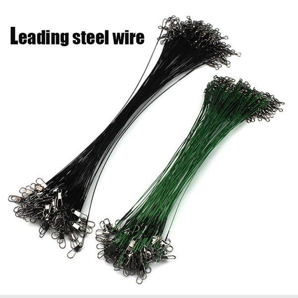 2018 explosion super toughness anti biting line leading steel wire stainless steel rope anti spin fishing products