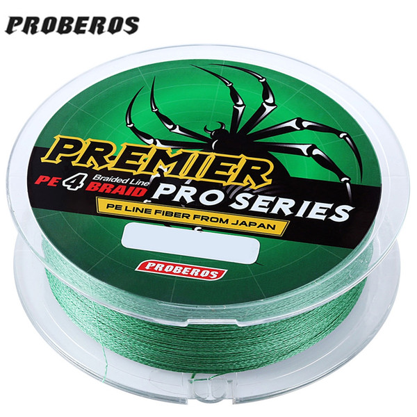 PROBEROS 100M Durable Colorful PE 4 Strands Monofilament Braided Fishing Line Angling Accessory Fishing New Tool Accessories+B