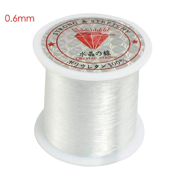 Transparent White Nylon without Spool Wire DIY Fish Fishing Weaving String Elastic Beading Line diameter 0.25,0.3,0.35-0.6mm