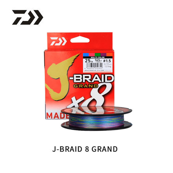 2018 new DAIWA J-BRAID GRAND X8 Braided fishing line PE DARK GREEN MULTI COLOR Made in Japan