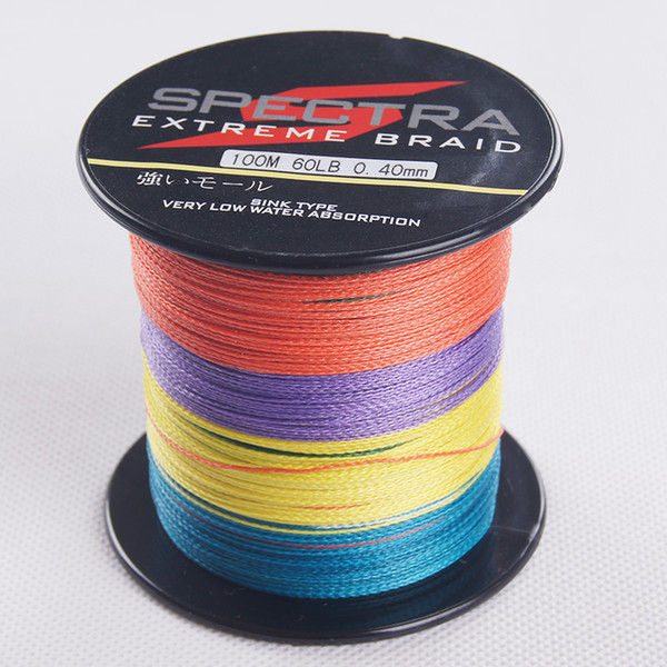 16 strands 100M 70LB/0.40mm 80LB/0.45mm PE Braided Fishing Line