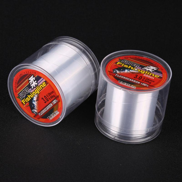 Fishing Line 100/150/200/300/500M Super Strong 100% transparent Nylon Not Fluorocarbon Fishing Tackle Non-Linen Multifilament