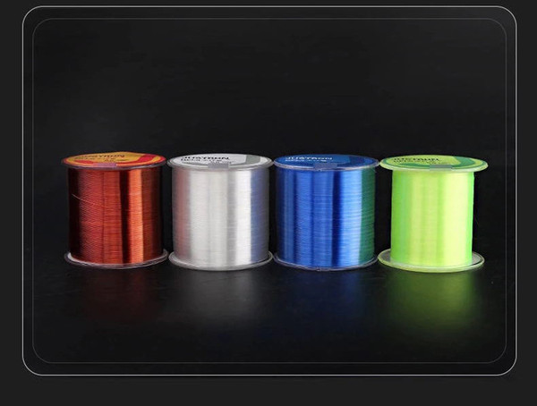 Color Scissor Fishing Line Nylon Monoflament fishing line Long Super Pull Strong Cool Multi color options