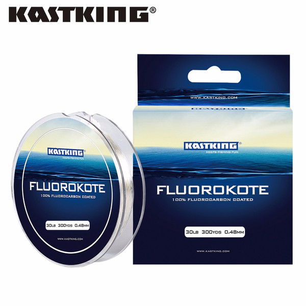 KastKing High-tech 100% Fluorocarbon Coating Fishing Line 274m for FishingTackle 4-30LB Carbon Nylon Fishing Lines Saltwater