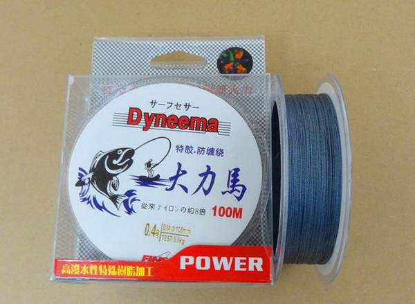 9 strong Fishing line PE line 100 meters Corrosion resistance Braid Line Road sub pole throwing