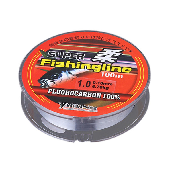 Fishing Line High Quality 100m 100% Nylon Transparent Not Fluorocarbon Fishing Tackle Not Linha Multifilamento Lines