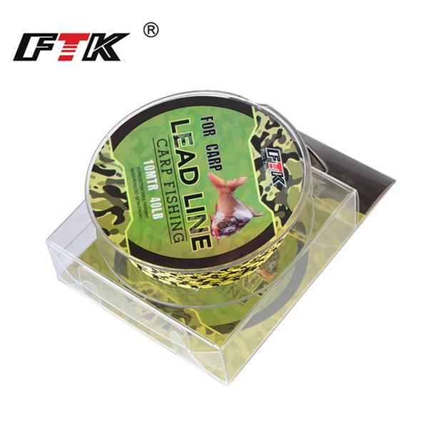 10m Leadcore leader For Carp PE Braided Line Hair Rigs 20 30 40 50 60LB Lead Core Carp Fishing Line Hook Link Accessories