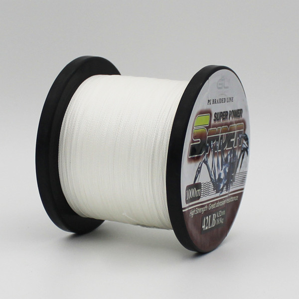 1000M 4 Strands PE Braided Fishing Line Multifilament Line 18-80LB For Sea Fishing Multi Colors High Quality