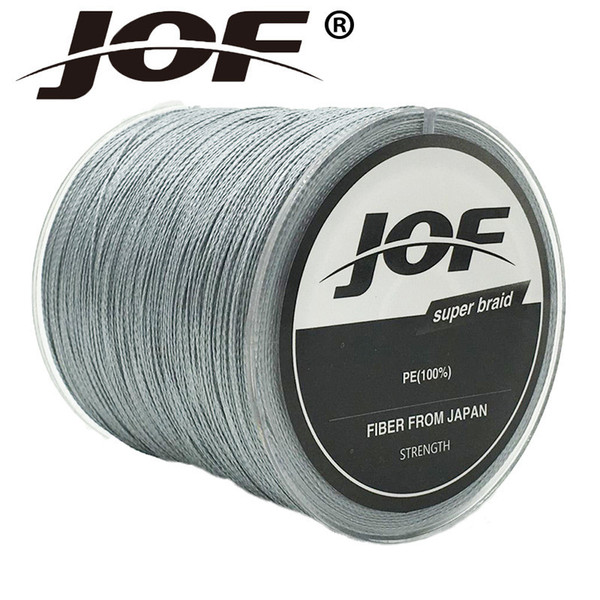 500M JOF Brand 4 Stands 0.12-0.8mm Super Strong Japan Multifilament PE Braided Fishing Line 12 20 40 60 100LB Braided Wire For Sea Fishing