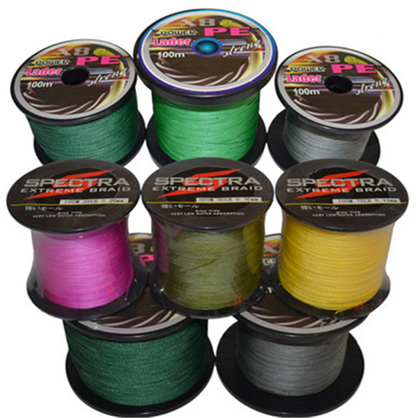 Braided Fishing Lines 20LB Test Moss 0.23mm Diameter 500M Length PE Plastic High Quality Fishing Line Outdoors Fishing