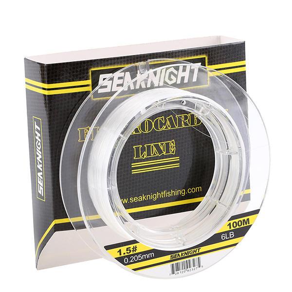 SeaKnight New 100% Japanese SK16 100M Fluorocarbon Fishing Line Carbon Monofilament Carp Wire Leader Line Japanese 100M Monofilament Carp