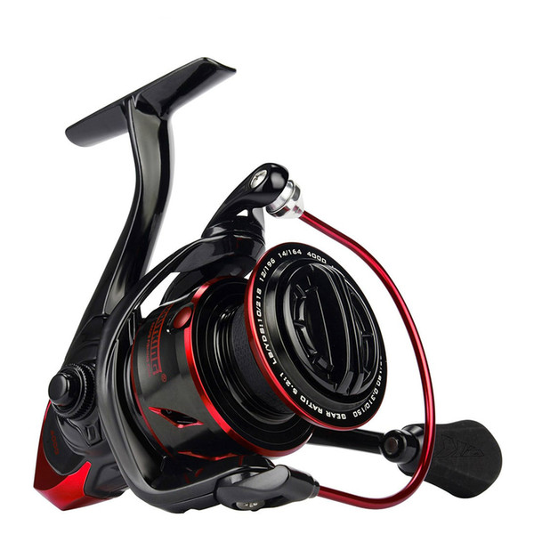 Sharky III Innovative Water Resistance Spinning Reel 18KG Max Drag Power Fishing Reel for Bass Pike Carp Fishing Pre-Loading Spinning Wheel