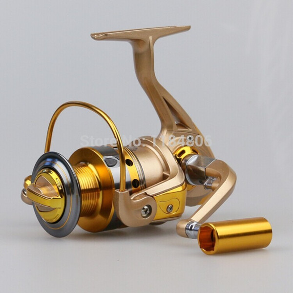 New spinning fishing reel 10BB all metal ice boat reel fly cast drum hand fishing wheel