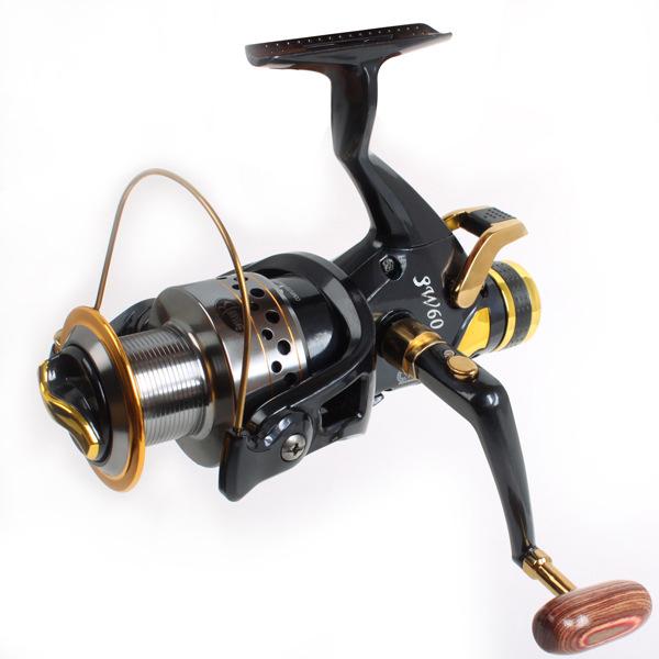 Most Popular carp fishing bait Fishing reel Spinning reels runner SW50 SW60 metal Smooth