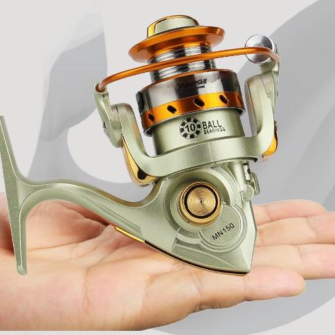 New style 10BB mini fishing reel spinning bait cast ice fly fishing wheel 10 bearings 5:5:1 high quality