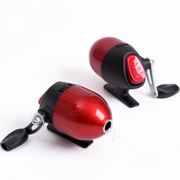 Red Spin Cast Bow Crossbow Casting Reel Spinning Reel Inner Line shooting Fish Wheel Built-in close