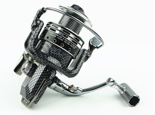 2018 hot 12+1BB Seamless Metal Spinning Fishing Reel Carp Bass Sea Fishing Reel Fishing Tackle