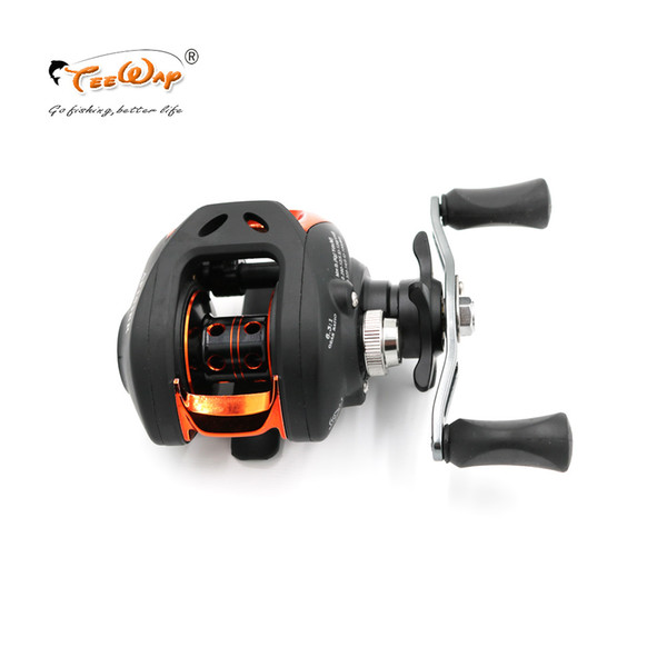 Teeway Stealth Super Light Carbon Body 200g 6.3:1 Fresh/Salt Water Baitcasting Fishing Reel Lure Fishing Reel