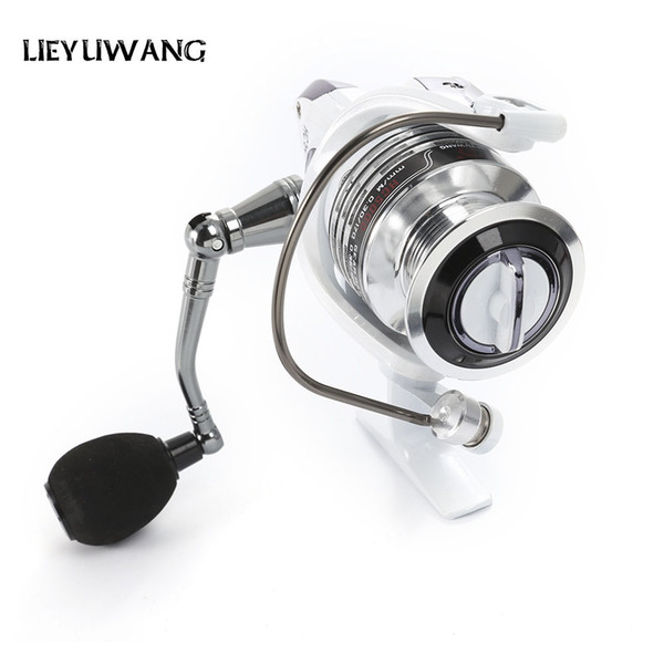 LIEYUWANG 13 + 1BB Spinning Fishing Reel Professional Metal Fishing Reel With Exchangeable Handle Spinning Reels For Casting Line +B