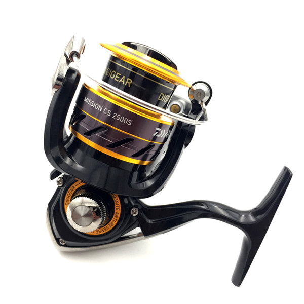 Cheap s DAIWA pinning Fishing Reel 5.3:1 Gear Ratio 2000 / 2500S / 3000S / 4000S Spinning Reel Left/Right Interchangeable Fishing Reel