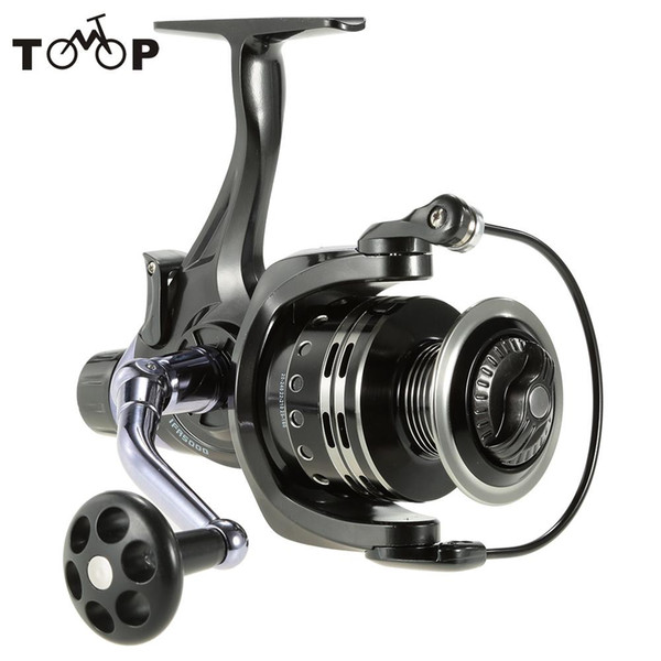 bearing block Anti-reverse Front and Real Dual Braking Spinning Reel 11+1 Ball Bearings 4:7:1 Fishing Wheel Left/Right Hand Fishing Reels