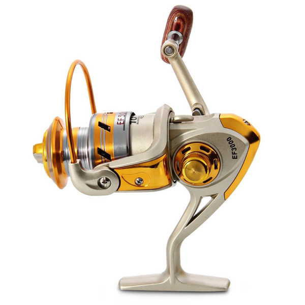 2016 Hot Sale fishing tackle EF1000 - 7000 Series Aluminum Spool Superior Ratio 5.5:1 Spinning Fishing Reel Spinning Reel