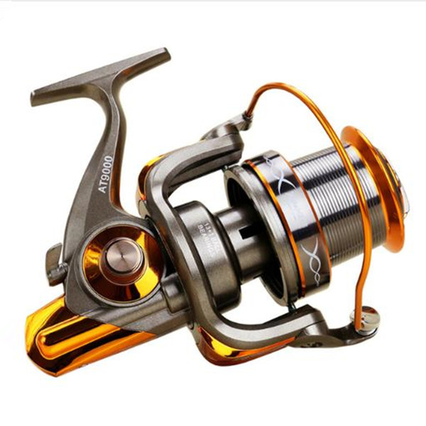 13+1 BB Fishing Reel Left/Right Collapsible Handle Fishing Spinning Reel GT 4.6:1 AT8000 / AT9000 for Carp Pesca