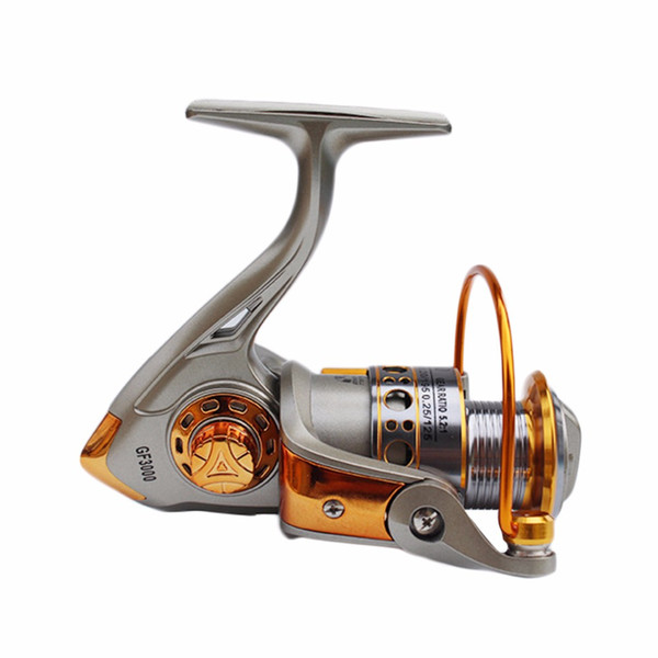 Never Break GF 3BB 5.2:1 Full Aluminum Metal Spinning Boat Fishing Reel Waterproof UT Carbon Drag Ultra Smooth