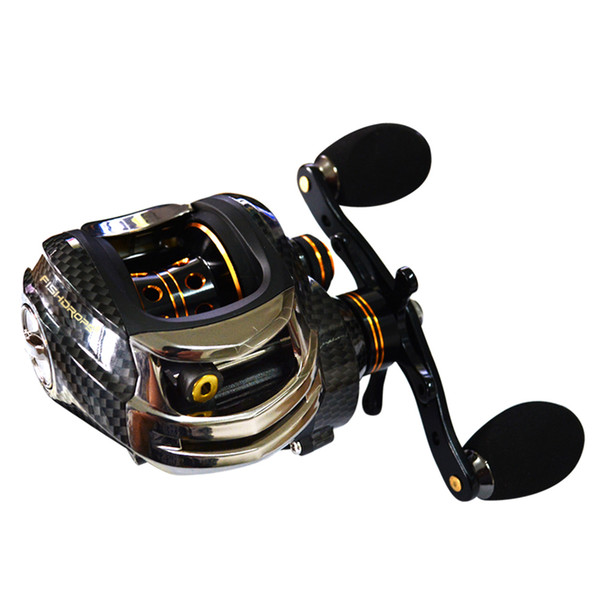 spinning Fishdrops Fishing Spinning Baitcasting Fishing Reel 7.0:1 Bait Casting Reels 17+1 Ball Bearings Left/Right Hand De Pesca