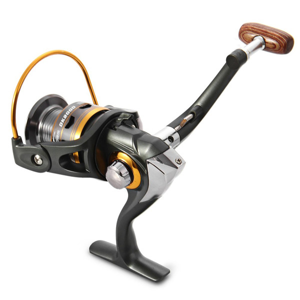 Free shipping Spinning reel fishing DK2000-DK5000 13BB 5.5:1 spinning reel casting fishing reel lure tackle line