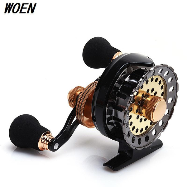 WOEN Full Metal Line cup Micro lead wheel 6 + 1BB Raft fishing Fishing reels Speed ratio: 2.6: 1 Fly Fishing Reels